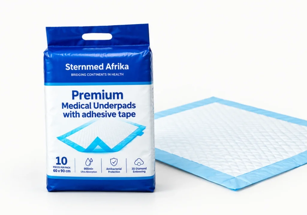 Medical consumables suppliers in Kenya: Sternmed Afrika Ltd own brand underpads
