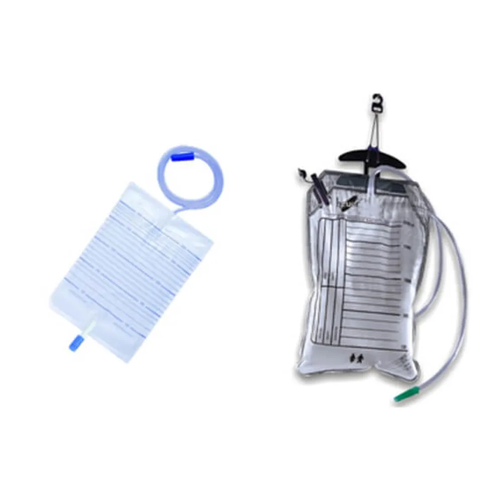 Sterile 2000ml urine collection bag with bottom outlet Kenya
